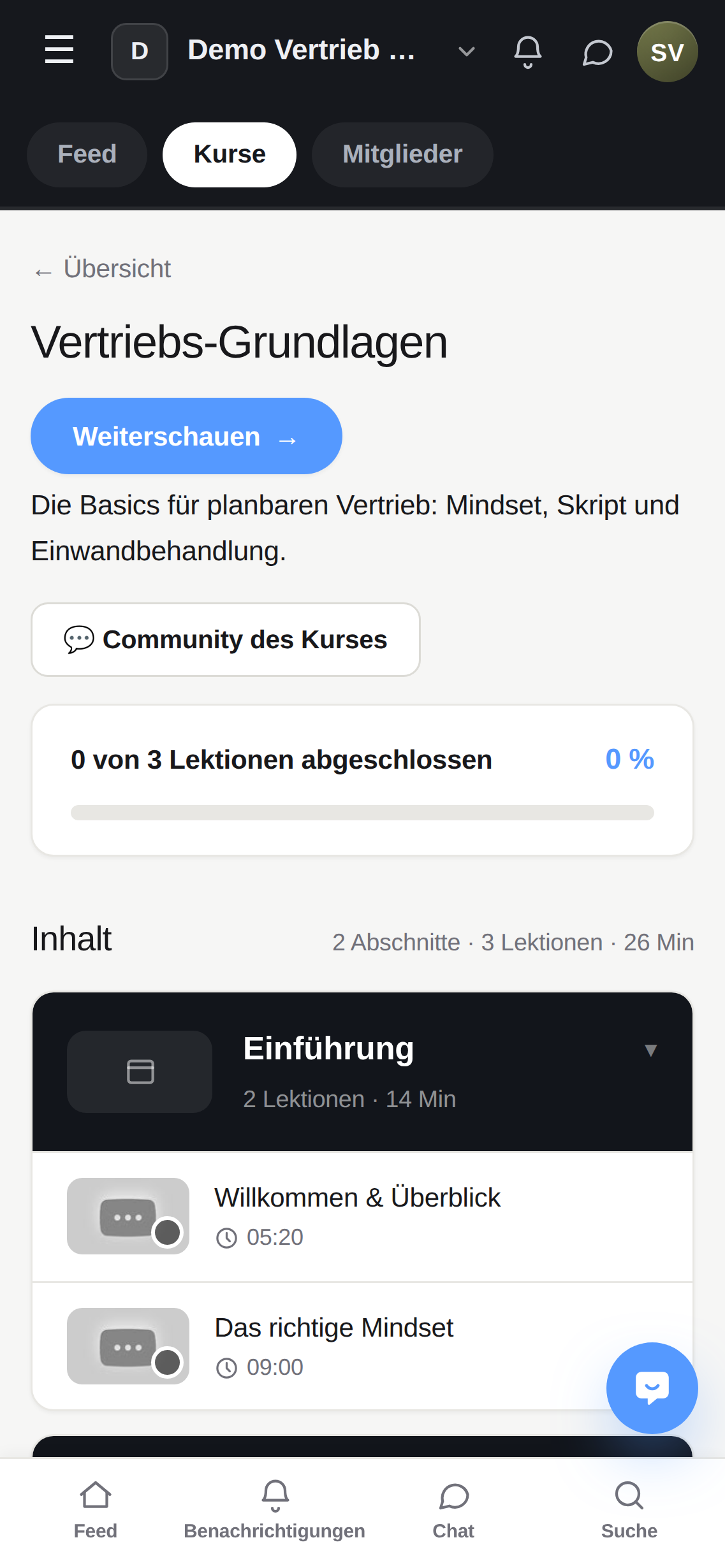 AM CRM mobil: Farbwelt in Sekunden gewechselt.